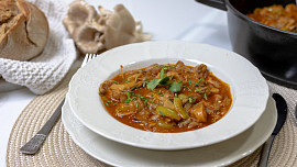 Výborný guláš z hlívy