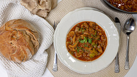 Výborný guláš z hlívy