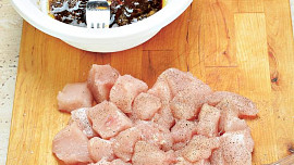 Kuřecí špíz se zázvorem