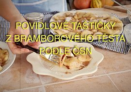 Povidlové taštičky z bramborového těsta podle ČSN