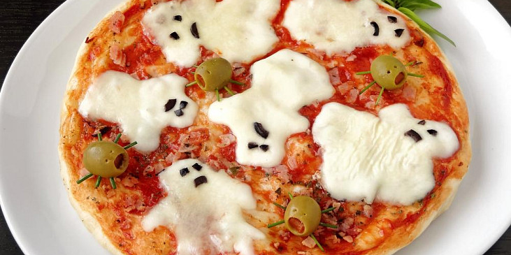 Strašidelná pizza