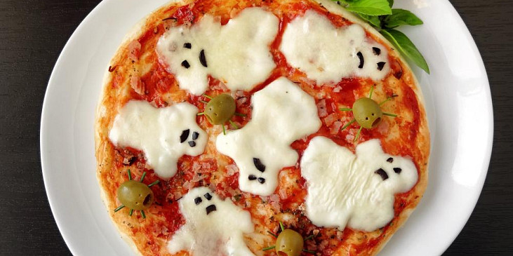 Strašidelná pizza