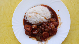 Krůtí nudličky s pórkem