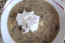 Kulajda se ztraceným vejcem ;) (dnes se trošku nepovedlo) :(