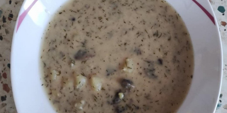 Kulajda se žampiony a ztraceným vejcem (Kulajda bez vajíčka)