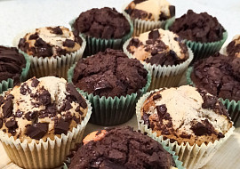 Muffiny s kousky čokolády (Muffiny)
