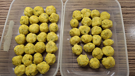 Noky (špecle) knedlíčky bramborovo-dýňové