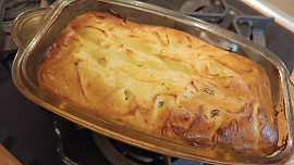 Tvarohový nákyp s jablky