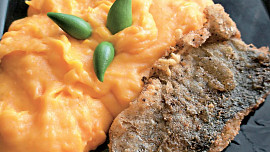 Bramborová kaše s mrkví Bramborová kaše s mrkví