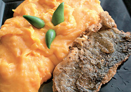 Bramborová kaše s mrkví