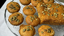 Dýňový chlebíček - muffiny Dýňový chlebíček - muffiny