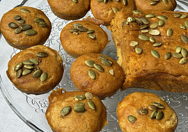 Dýňový chlebíček - muffiny