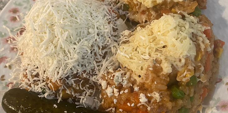 Rizoto s vepřovým masem - rychlovka