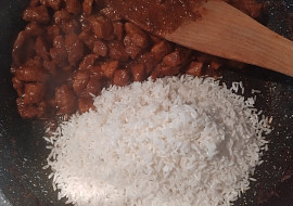 Rizoto s vepřovým masem - rychlovka