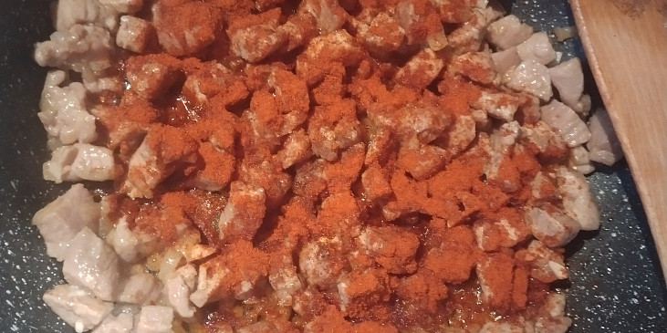 Rizoto s vepřovým masem - rychlovka