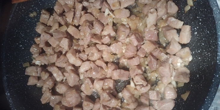 Rizoto s vepřovým masem - rychlovka