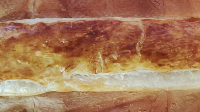 Rychloštrúdl, Před posypaním Rychloštrúdl, Před posypaním