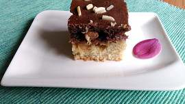 Strakatý řez s jablky Strakatý řez s jablky