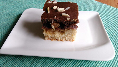 Strakatý řez s jablky