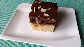 Strakatý řez s jablky