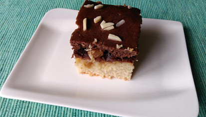 Strakatý řez s jablky