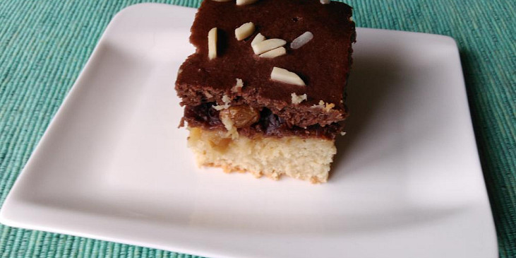 Strakatý řez s jablky