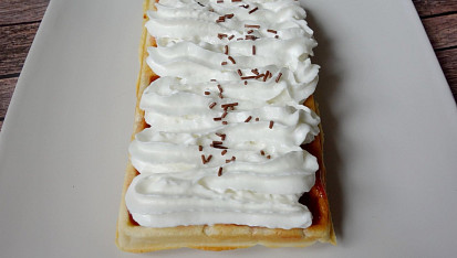 Vanilkové vafle