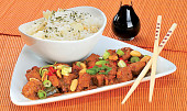 Vepřové kung-pao