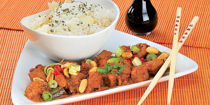 Vepřové kung-pao