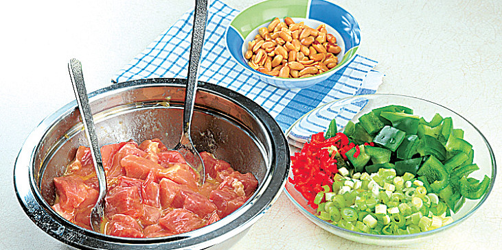 Vepřové kung-pao