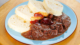 Daňčí maso na víně