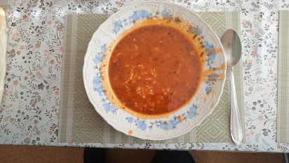 Dršťková polévka z předvařených drštěk, 31.10.25