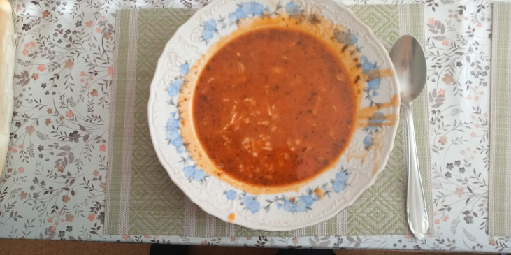 Dršťková polévka z předvařených drštěk (31.10.25)