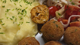 Hermelínové smažené kuličky