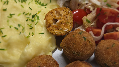 Hermelínové smažené kuličky