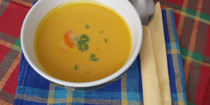 Mrkvová polévka se zázvorem