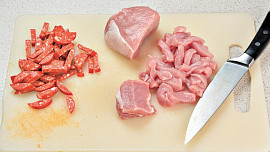 Ostrá masová směs s rýží