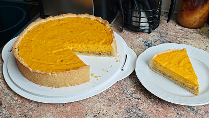 Podzimní dýňový koláč