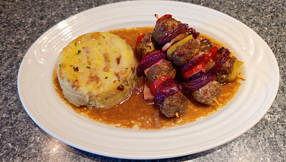 Špíz z mletého masa