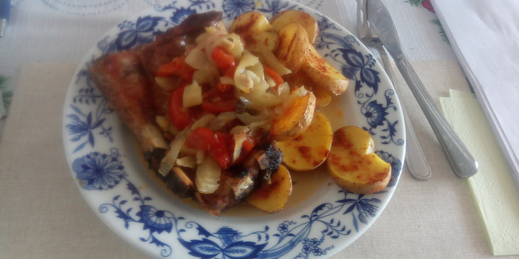 Vepřová kýta po uhersku