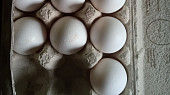 Sněhové pusinky/kokosky, které se mi vždy povedly, Vajíčka na přípravu