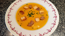 Krémová polévka z pečené zeleniny