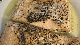 Losos na másle Losos na másle