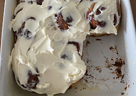 Podzimní skořicové rolky s krémem