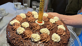 Pravý pařížský dort s krájecí polevou