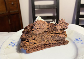 Pravý pařížský dort s krájecí polevou