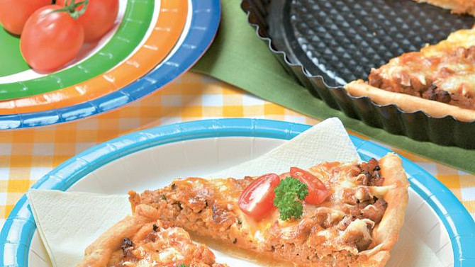 Quiche s mletým masem