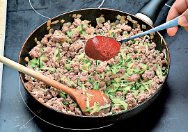 Quiche s mletým masem