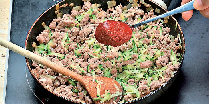 Quiche s mletým masem