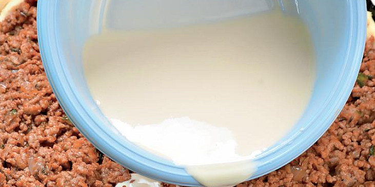 Quiche s mletým masem